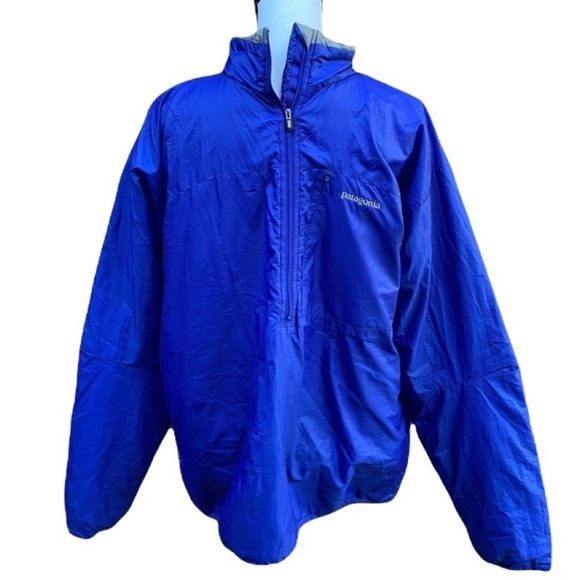 Patagonia Vintage Blue 1/2 Zip Pullover Jacket Men’s XL - Picture 2 of 15